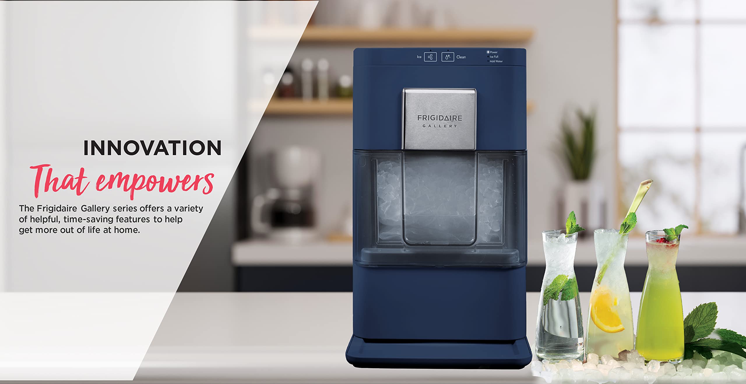 Foto 5 | Máquina De Hielo Frigidaire Gallery Efic255 20 Kg/día Navy 2.0 Gen - Venta Internacional.
