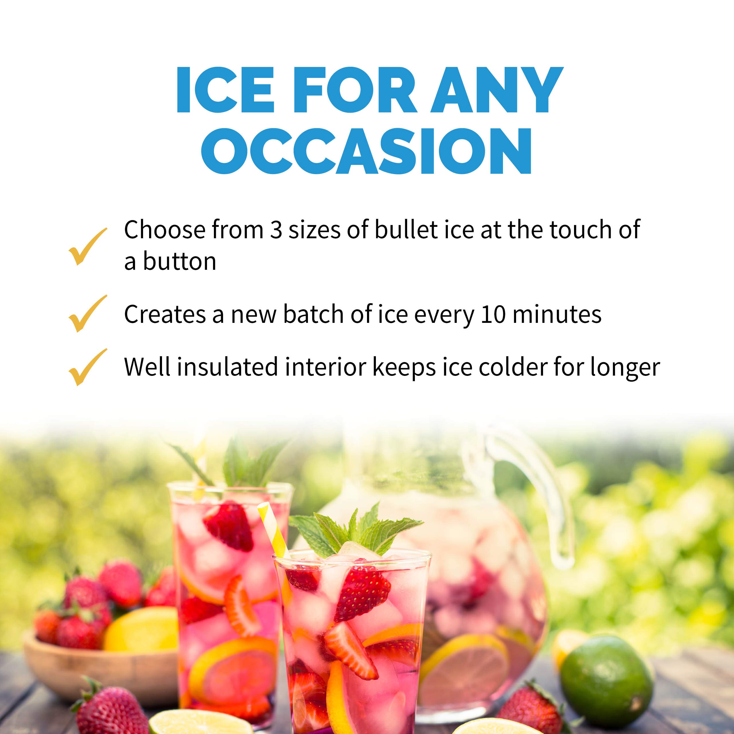 Foto 4 | Máquina Para Hacer Hielo Newair, Encimera, 12,7 Kg, Acero Inoxidable, 24 Horas - Venta Internacional.