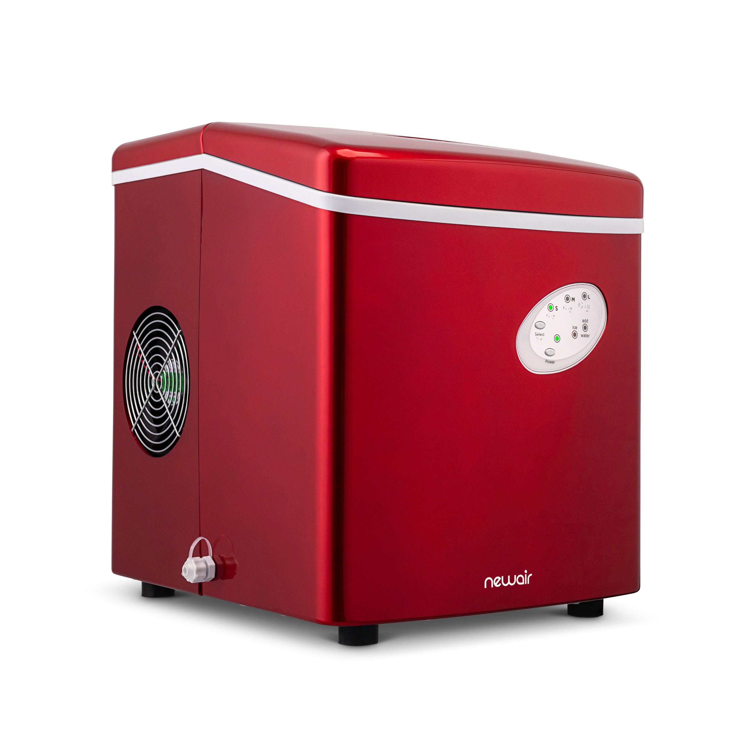 Foto 1 | Máquina Para Hacer Hielo Newair Bullet, 28 Libras/día, Encimera, Sin Bpa, Roja - Venta Internacional.
