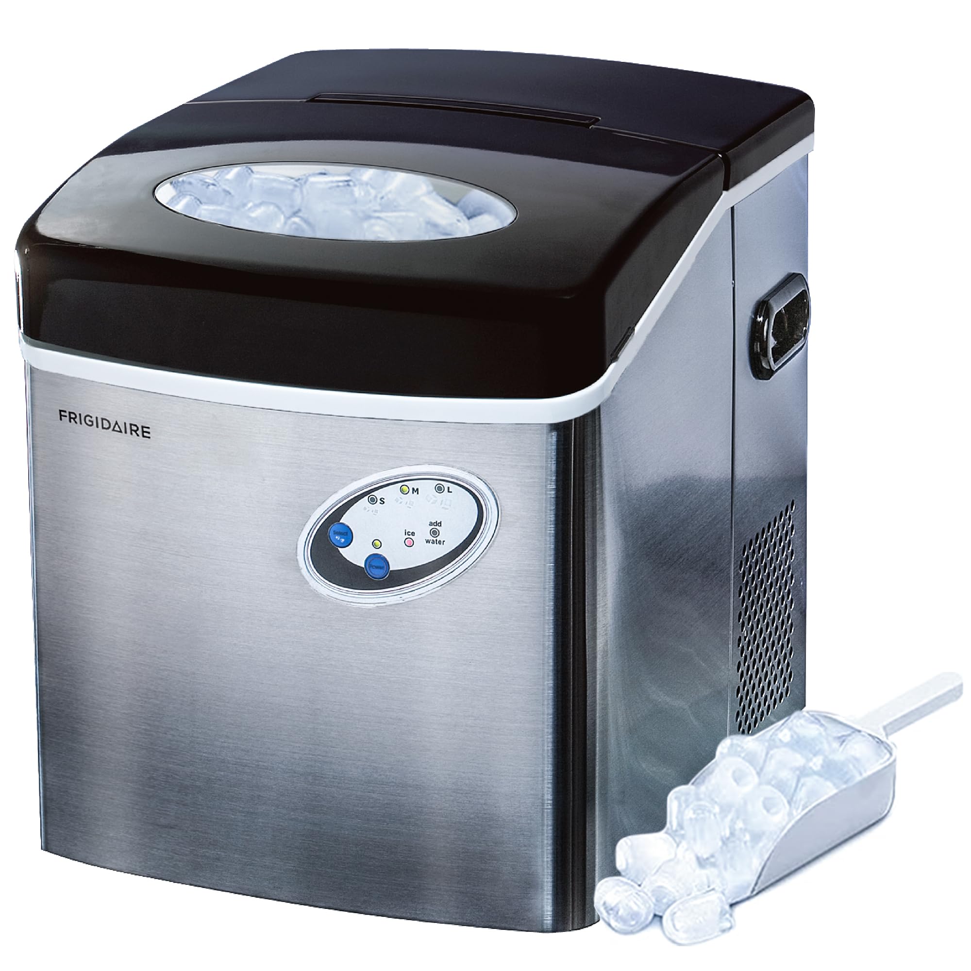 Foto 1 | Máquina De Hielo Frigidaire Efic115 De Acero Inoxidable, 22 Kg Por Día - Venta Internacional.