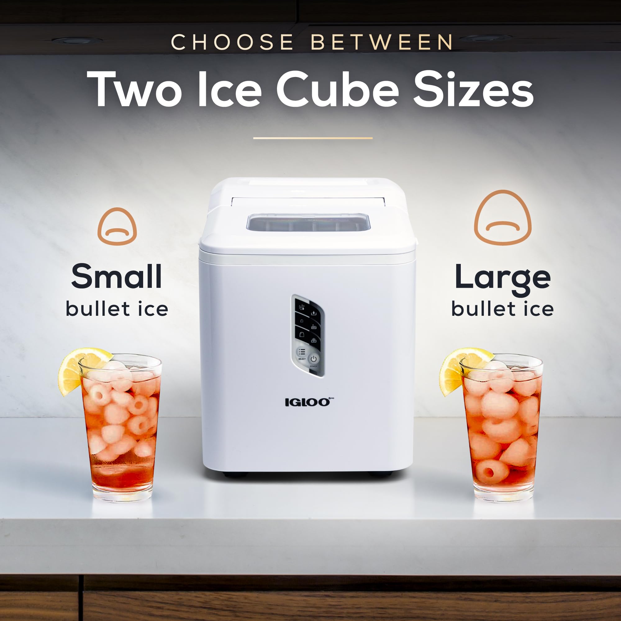 Foto 5 pulgar | Máquina De Hacer Hielo Igloo Iceb26wh 12 Kg/24 H 2.8l 9 Cubos - Venta Internacional.