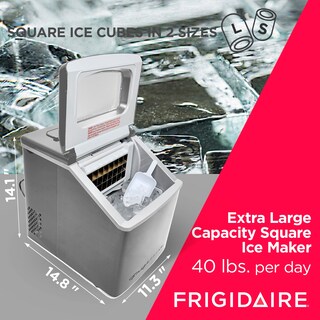 Foto 3 | Máquina De Hielo Frigidaire Efic452-ss 18 Kg De Acero Inoxidable - Venta Internacional.