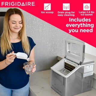 Foto 6 | Máquina De Hielo Frigidaire Efic452-ss 18 Kg De Acero Inoxidable - Venta Internacional.