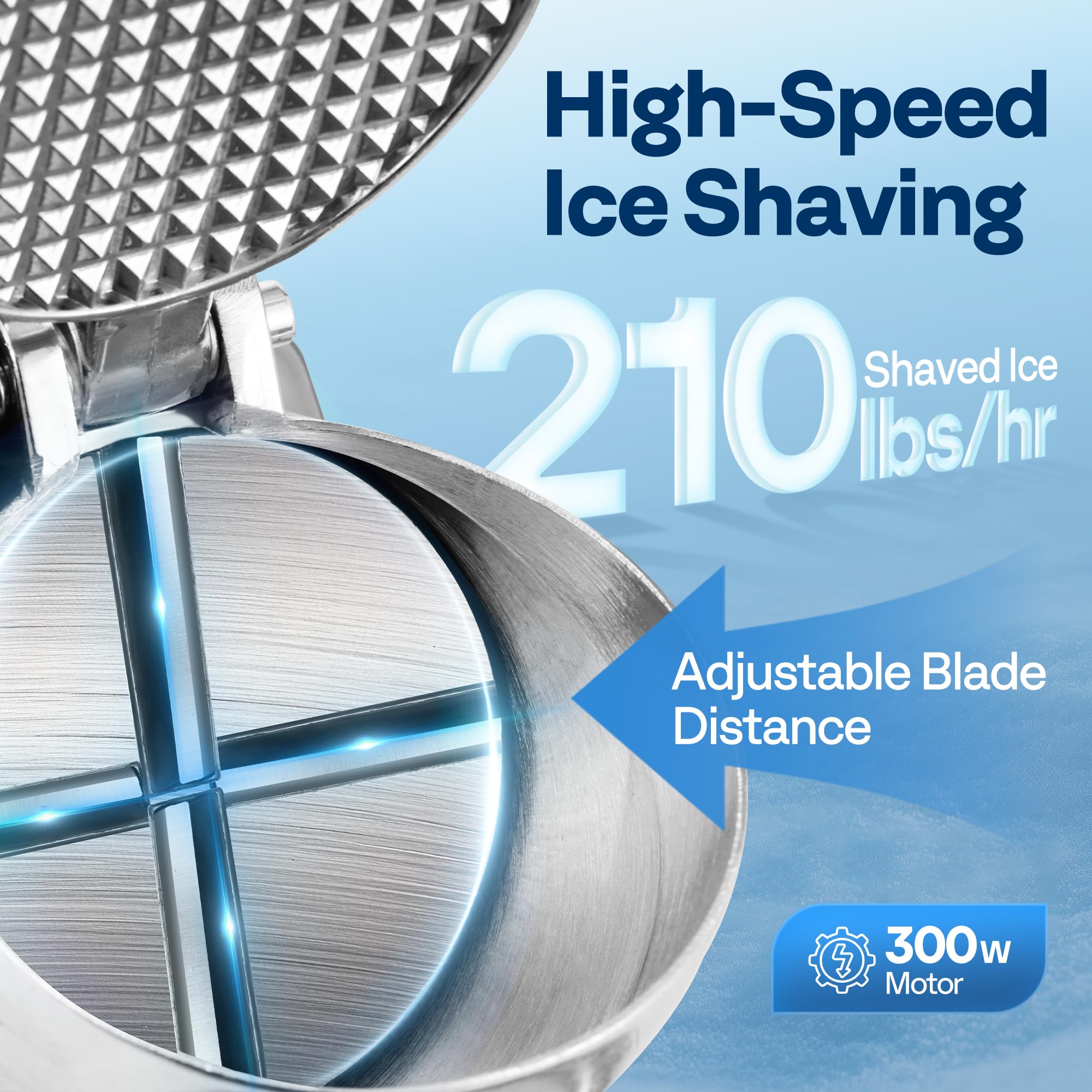 Foto 4 pulgar | Trituradora De Hielo Eléctrica Snow Cone Maker Vivohome  210 Libras/hora  Plateada - Venta Internacional.