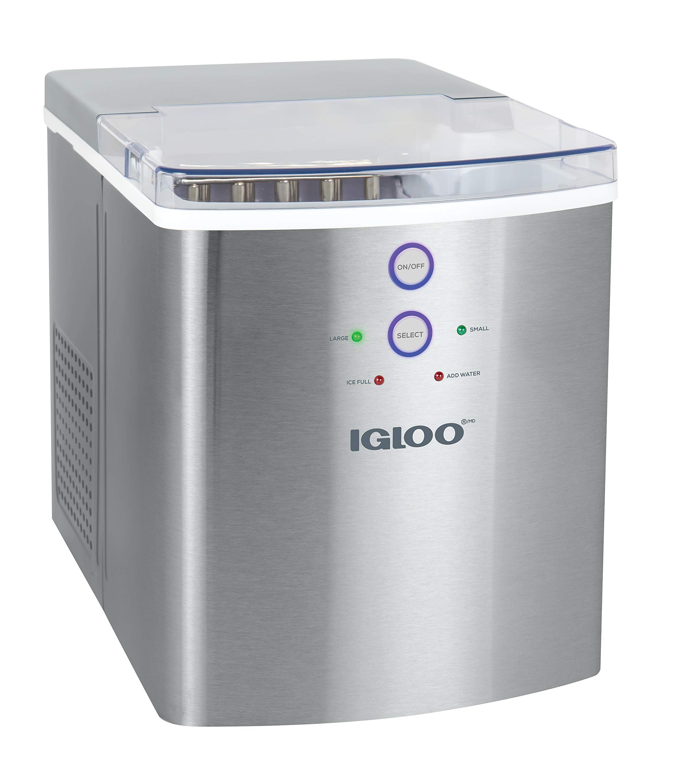 Foto 2 pulgar | Máquina De Hacer Hielo Igloo Iceb33ss De Acero Inoxidable 33 Kg/24h - Venta Internacional.