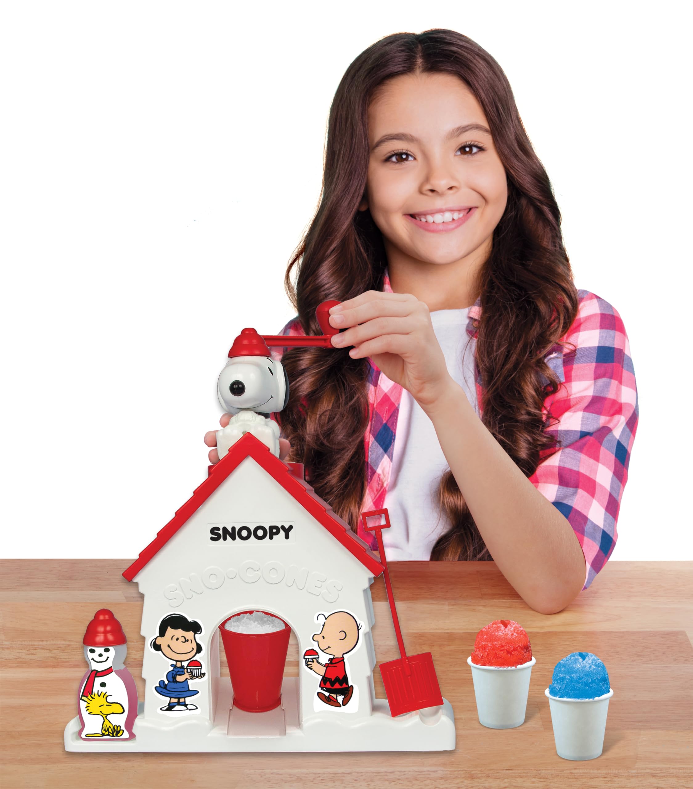 Foto 3 pulgar | Máquina Para Hacer Conos De Nieve Cra-z-art Snoopy  Color Blanco - Venta Internacional.