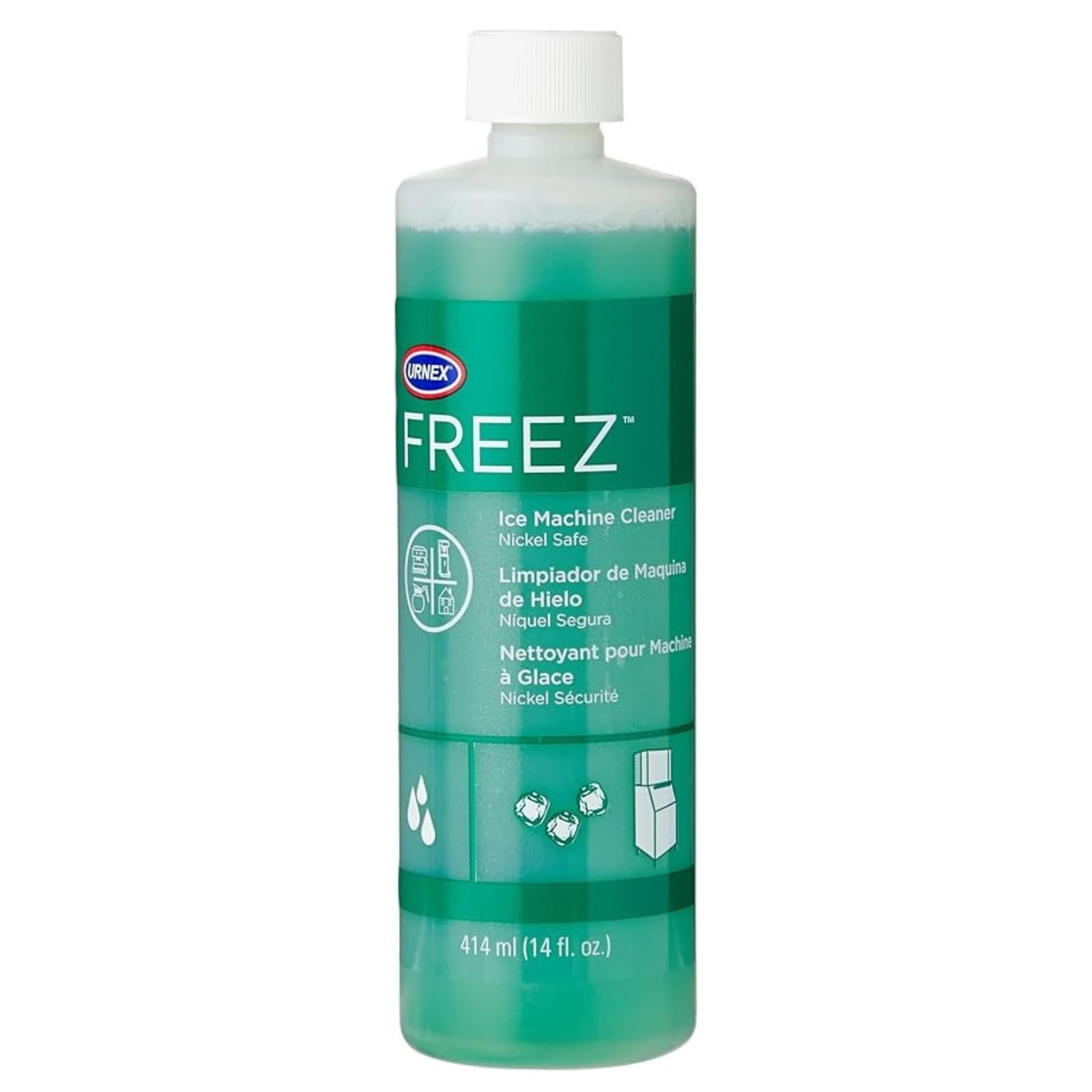 Foto 2 pulgar | Limpiador Para Máquinas De Hielo Urnex Freez 414 Ml  5 Usos  Apto Para Níquel - Venta Internacional.