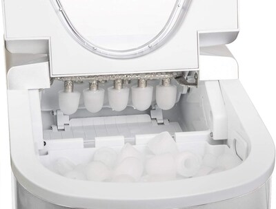 Foto 3 | Máquina De Hielo Frigidaire Efic102 Encimera 12 Kg Color Plateado - Venta Internacional.