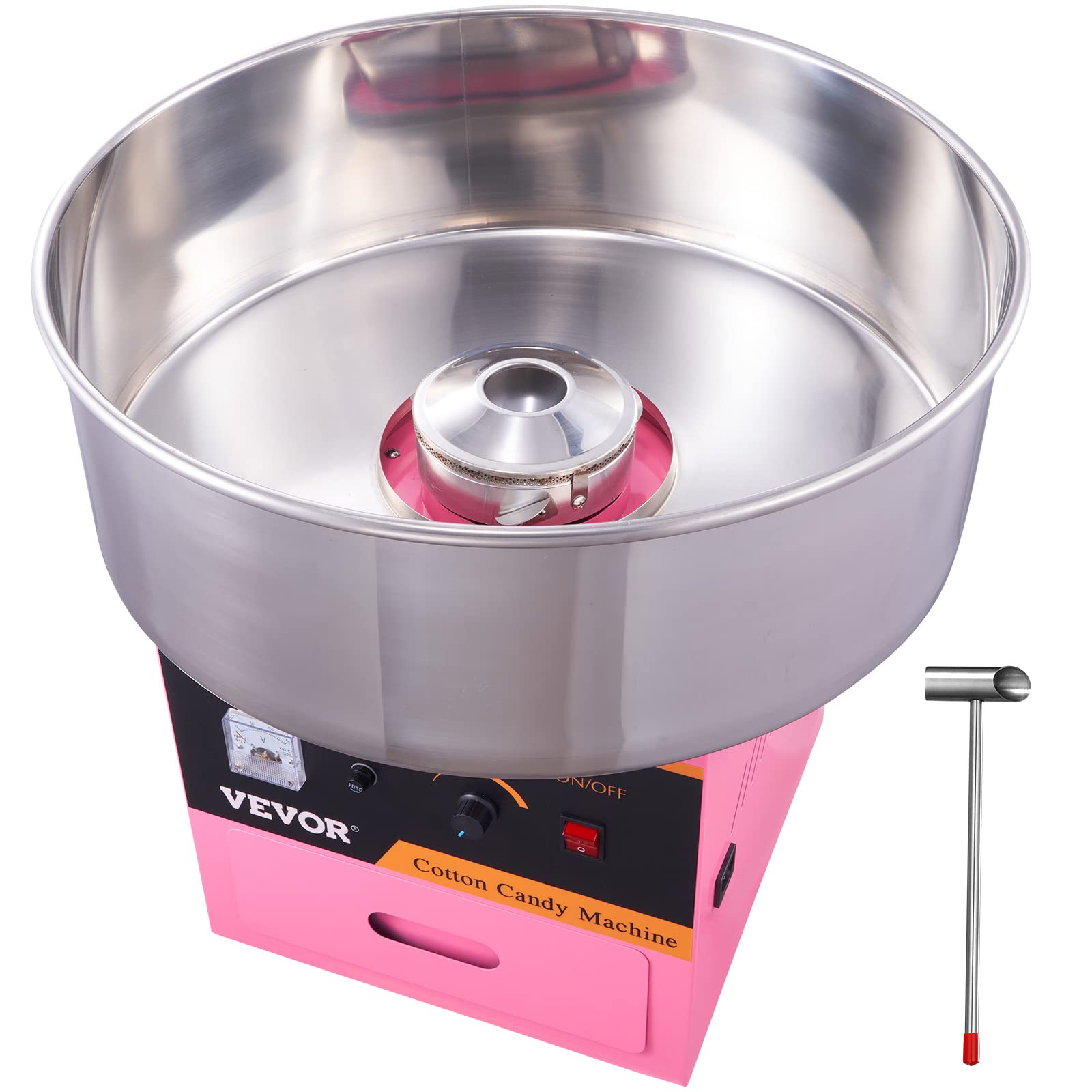 Foto 2 pulgar | Máquina De Algodón De Azúcar Vevor Electric 1000w Commercial Rosa - Venta Internacional.