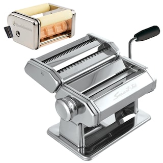 Foto 1 | Máquina de Pasta Raviolona RV2200 Smart-Tek, Acero Inoxidable, Rodillos Niquelados, Spaghetti, Fettuccini, Lasagna