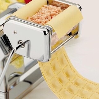 Foto 3 | Máquina de Pasta Raviolona RV2200 Smart-Tek, Acero Inoxidable, Rodillos Niquelados, Spaghetti, Fettuccini, Lasagna