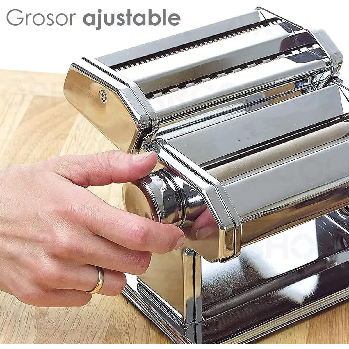 Foto 4 pulgar | Máquina Para Hacer Pasta Fresca En Casa Eo Safe Imports Esi-19201 Plata