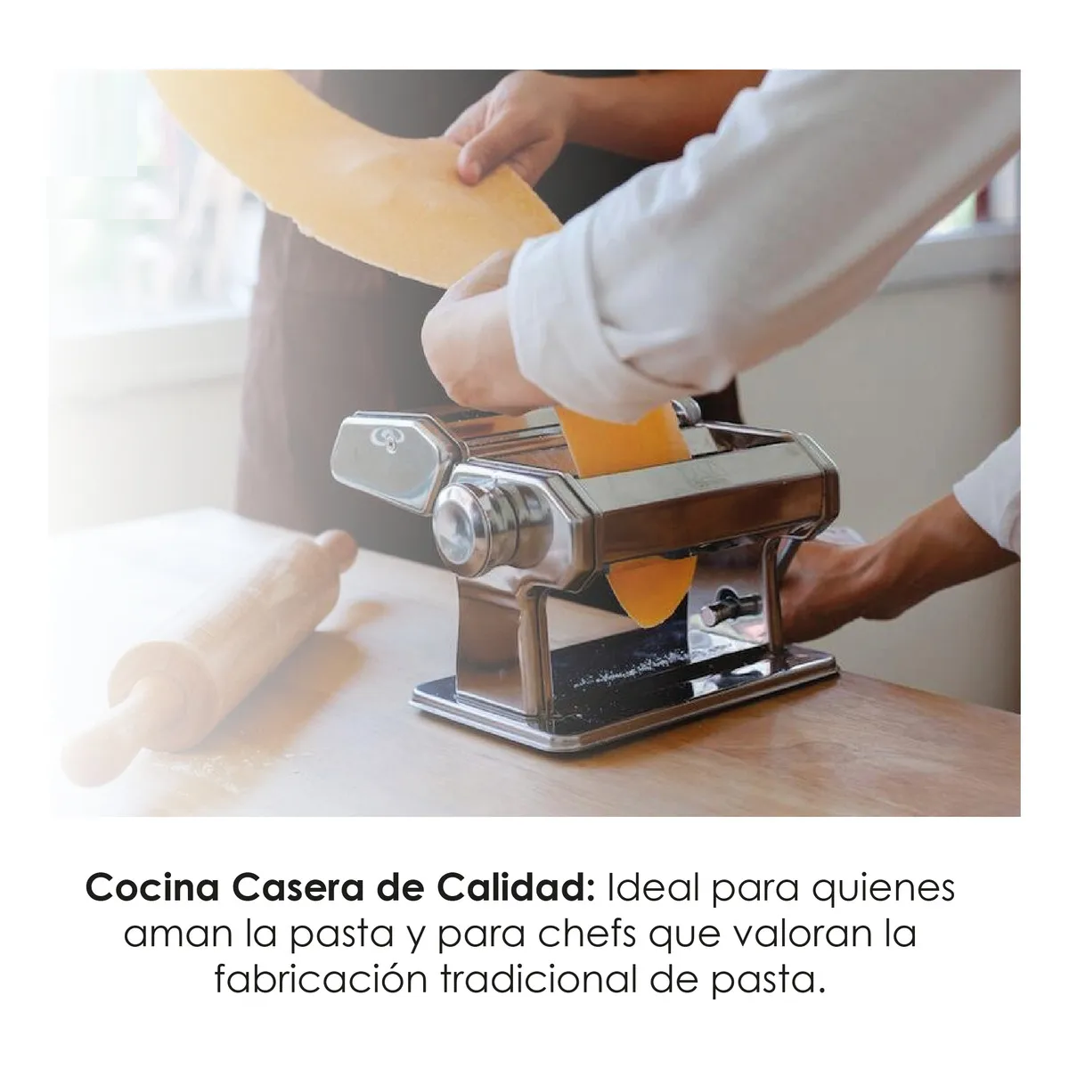 Foto 4 pulgar | Máquina Para Hacer Pasta  Lab.g Fresca En Casa Cocina Restaurante Plateado