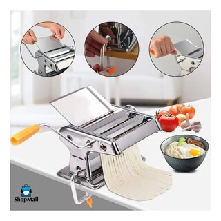 Foto 2 | Máquina Para Hacer Pasta Belug Fresca En Casa Cocina Restaurante Plateado