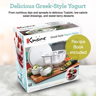 Foto 3 | Máquina Para Hacer Yogur Griego Euro Cuisine Gy50 Con Cesta Coladora - Venta Internacional.