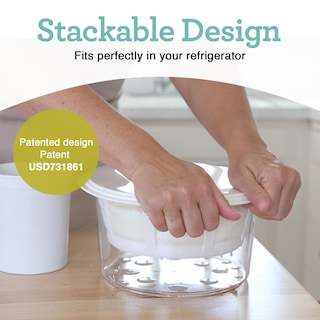 Foto 4 | Máquina Para Hacer Yogur Griego Euro Cuisine Gy50 Con Cesta Coladora - Venta Internacional.
