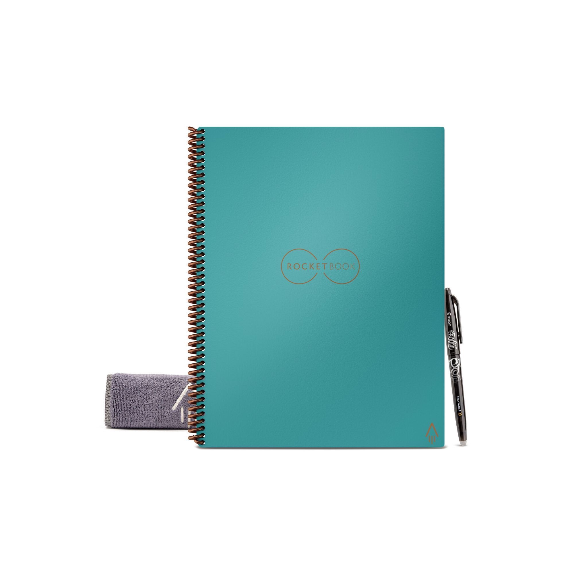 Foto 1 | Cuaderno Inteligente Rocketbook Core Carta color Azul Patrón de Cuadrícula Reutilizable