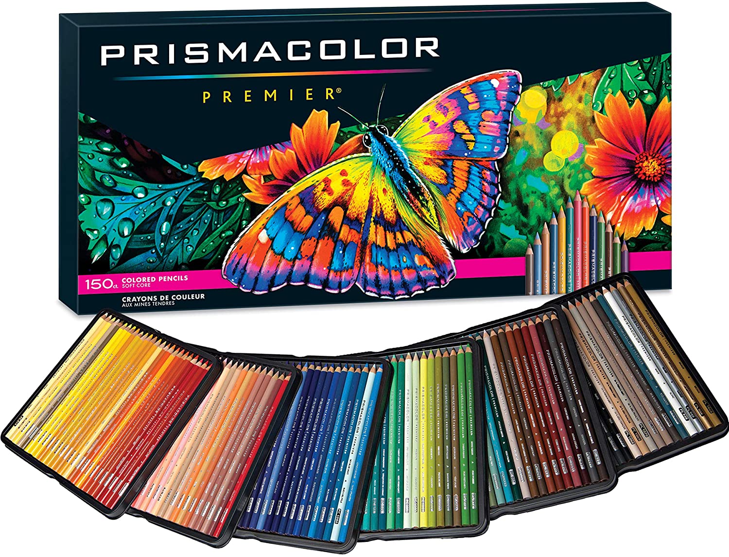 Lápices de Colores Prismacolor Profesional Multicolor 150 Piezas