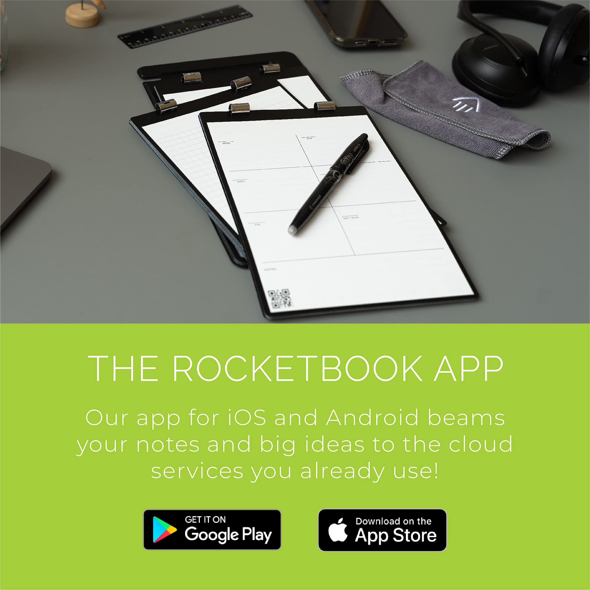 Foto 7 pulgar | Bloc Legal Inteligente Y Reutilizable Rocketbook Orbit Executive Con 40 Peniques - Venta Internacional.