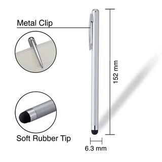 Foto 4 | Lápiz Capacitivo Staples Universal Slim Silver - Venta Internacional.