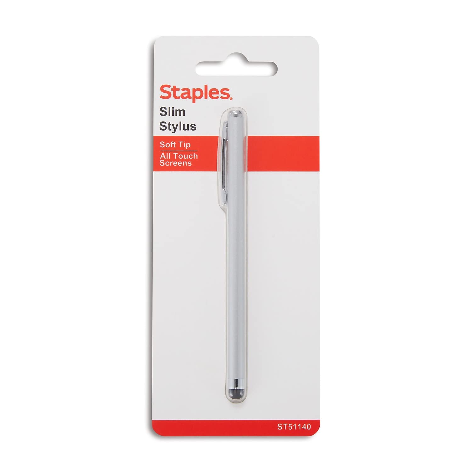 Foto 8 pulgar | Lápiz Capacitivo Staples Universal Slim Silver - Venta Internacional.