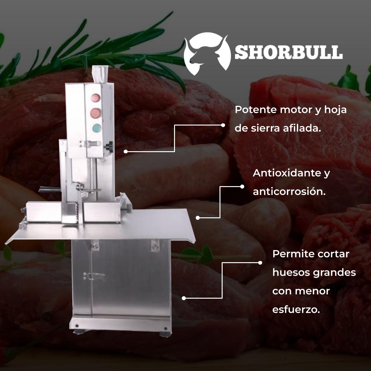 Foto 5 | Sierra Acero Cortadora Carne Hueso Shorbull