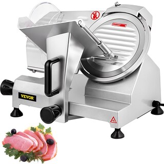 Foto 1 | Cortadora De Carne Vevor Commercial, 200 W, Eléctrica, 0-12 Mm De Grosor - Venta Internacional.
