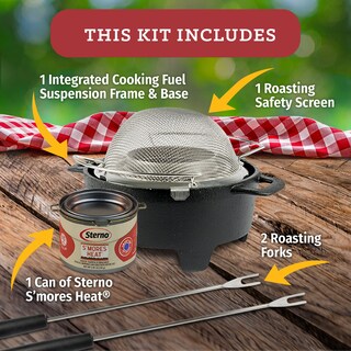 Foto 2 | S'mores Maker Sterno 70277 Junior Con Criba Para Asar Y Horquillas - Venta Internacional.