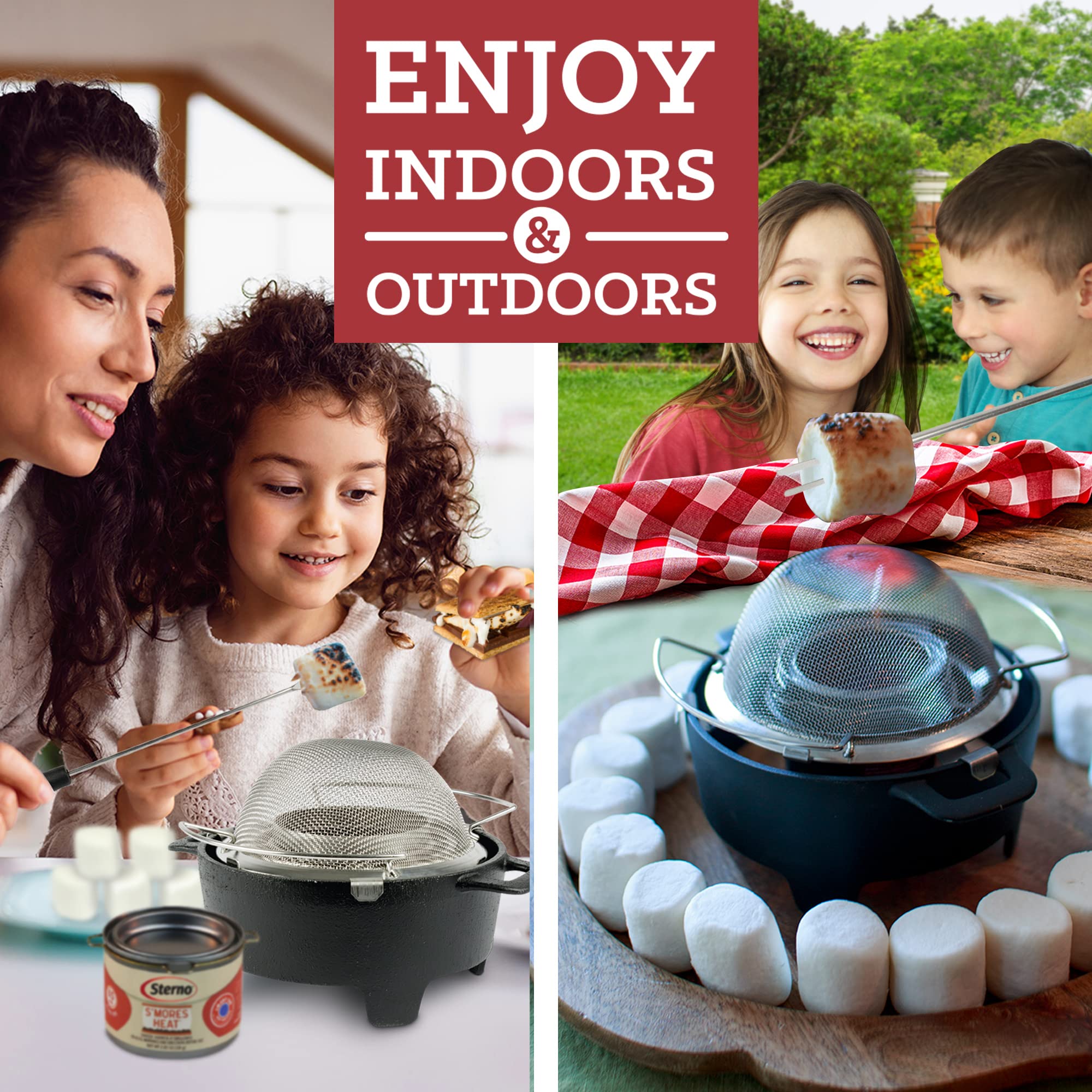 Foto 5 | S'mores Maker Sterno 70277 Junior Con Criba Para Asar Y Horquillas - Venta Internacional.