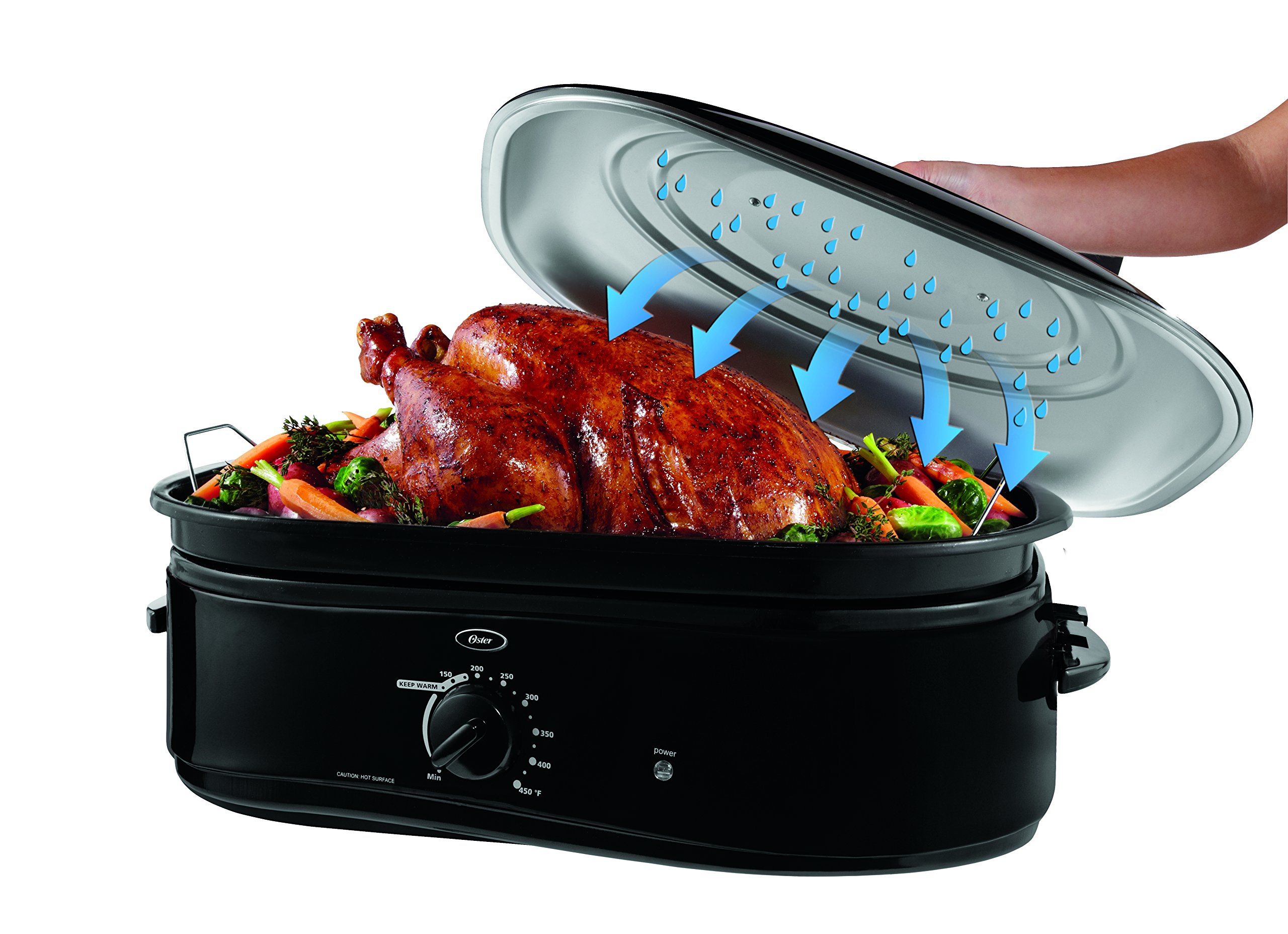 Foto 3 pulgar | Horno Tostador Oster Ckstrs18-bsb-w con Tapa Autohilante de 18 Cuartos de Galón - Venta Internacional