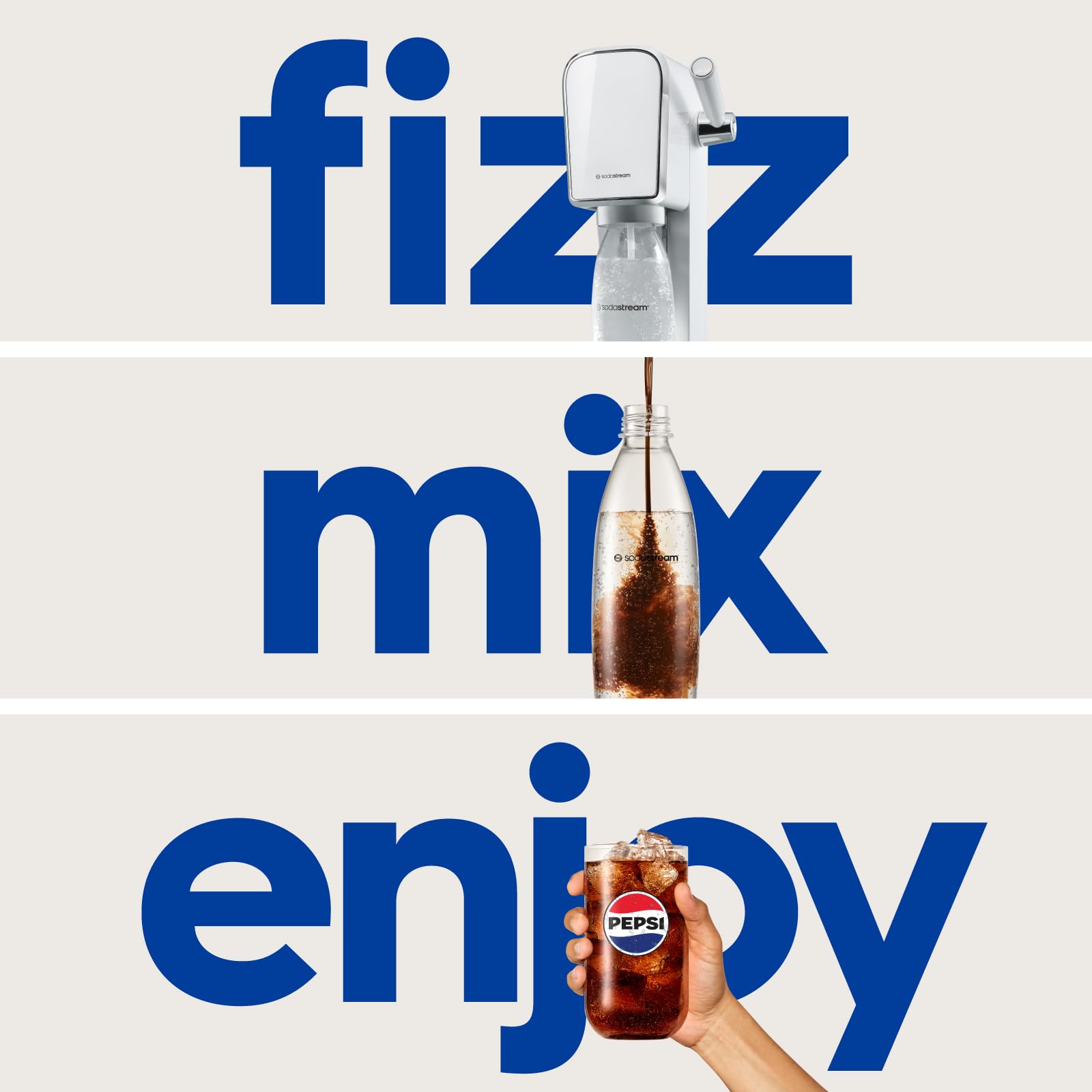 Foto 2 | Máquina Para Hacer Agua Con Gas Sodastream Art Con Cilindro De Co2 Y Botellas - Venta Internacional.