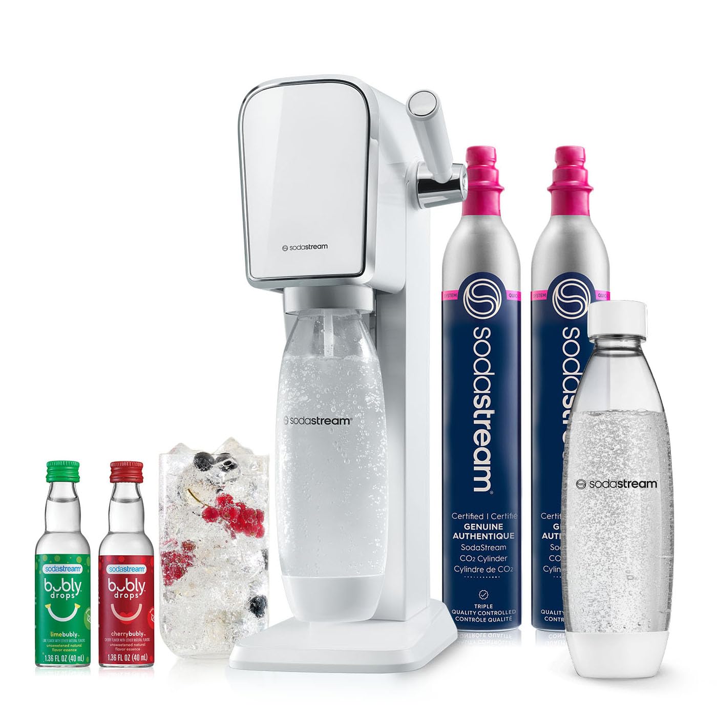 Foto 2 pulgar | Máquina Para Hacer Agua Con Gas Sodastream Art Con 2 Bombonas De Co2 - Venta Internacional.