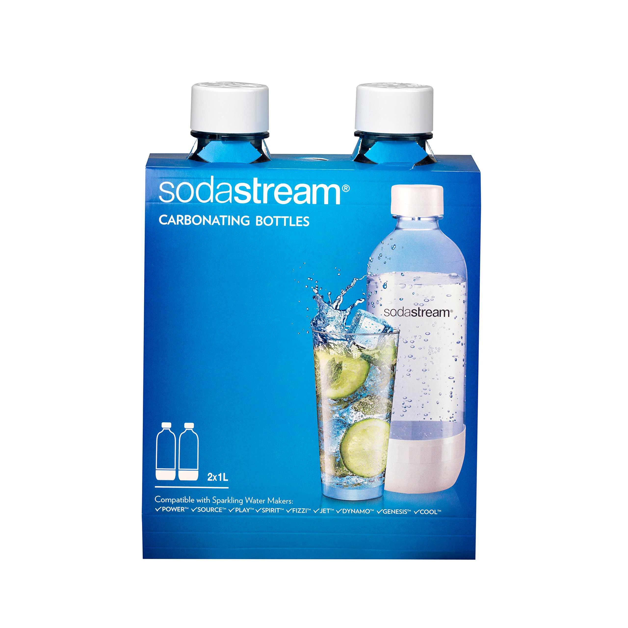 Foto 1 | Botellas de Carbonatación SodaStream Classic 2 Botellas de 1 L C/U - Venta Internacional