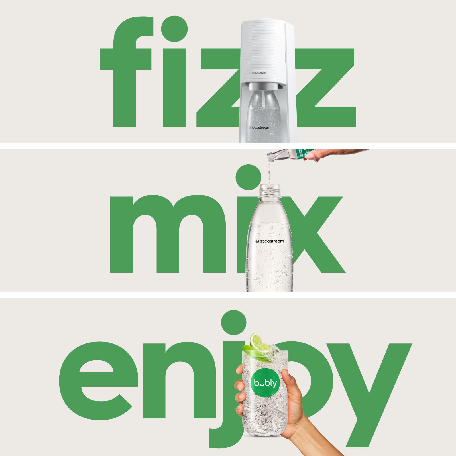 Foto 2 | Máquina Para Hacer Agua Con Gas Sodastream Terra Con Co2 Y Botellas - Venta Internacional