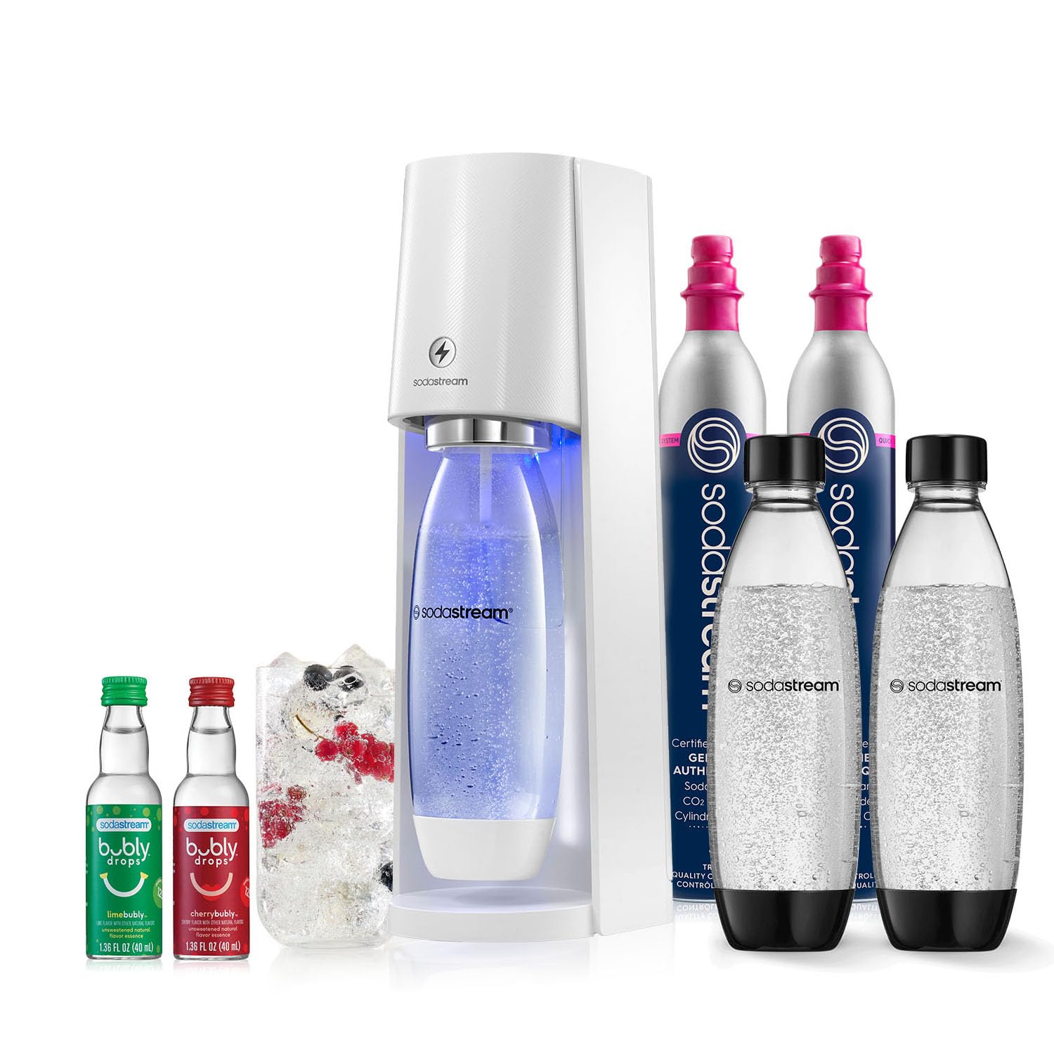 Foto 2 pulgar | Máquina De Agua Con Gas Sodastream E-terra Con Co2 Y Botellas - Venta Internacional.