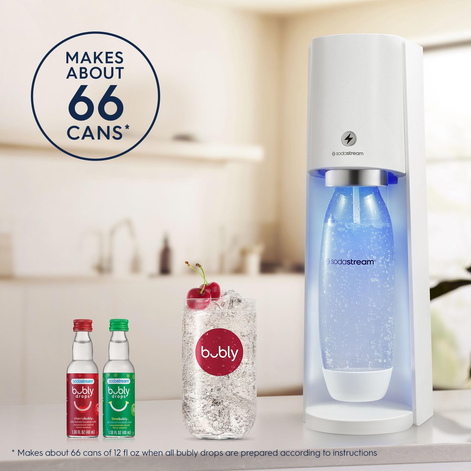 Foto 5 pulgar | Máquina De Agua Con Gas Sodastream E-terra Con Co2 Y Botellas - Venta Internacional.
