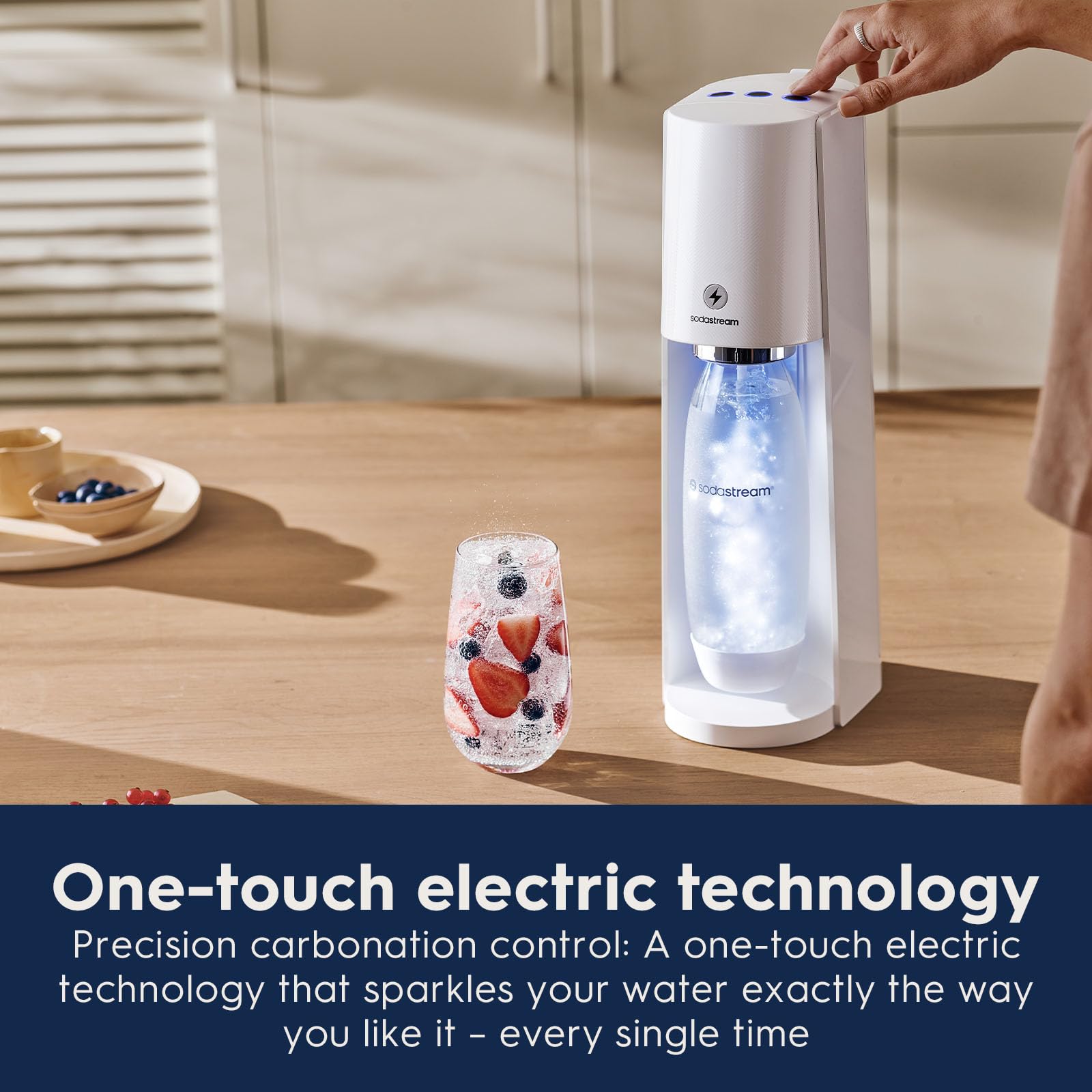 Foto 6 | Máquina De Agua Con Gas Sodastream E-terra Con Co2 Y Botellas - Venta Internacional.