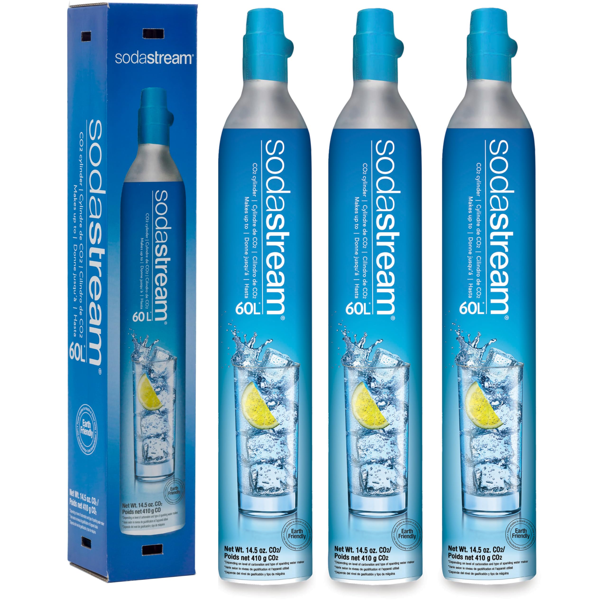 Foto 2 pulgar | Carbonadores De Repuesto Sodastream 3 Piezas-Venta Internacional
