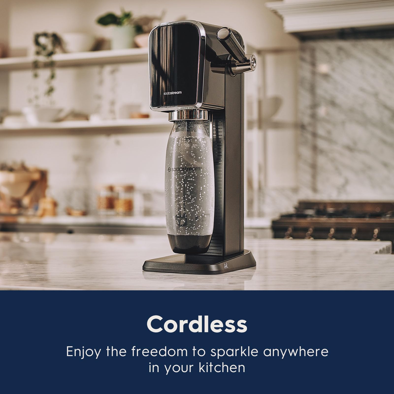 Foto 5 | Máquina Para Hacer Agua Con Gas Sodastream Art Con Co2 Y Botella Negra - Venta Internacional.