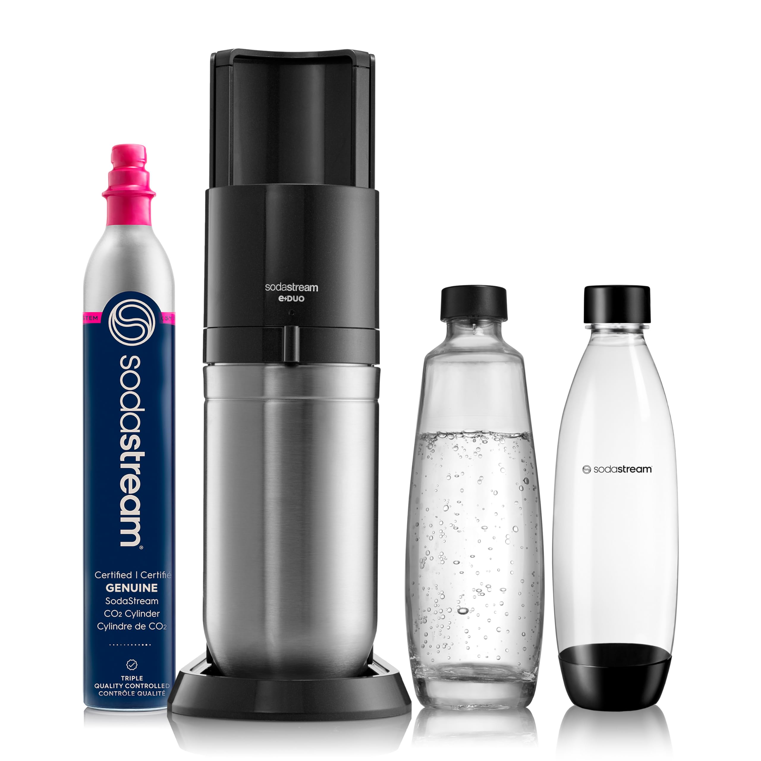 Foto 2 pulgar | Máquina De Agua Con Gas Sodastream E-duo Negra Con Co2 60l - Venta Internacional.