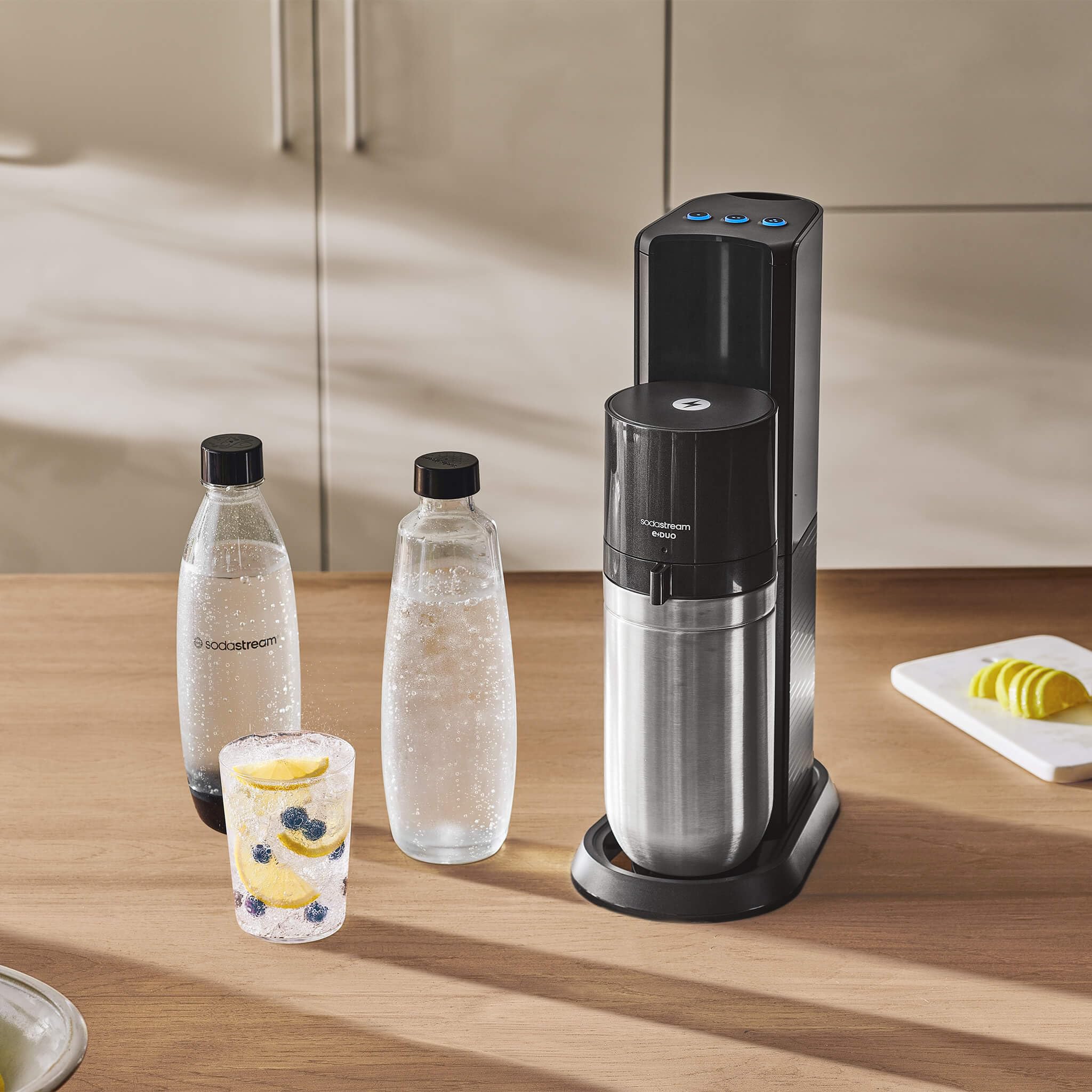 Foto 3 pulgar | Máquina De Agua Con Gas Sodastream E-duo Negra Con Co2 60l - Venta Internacional.