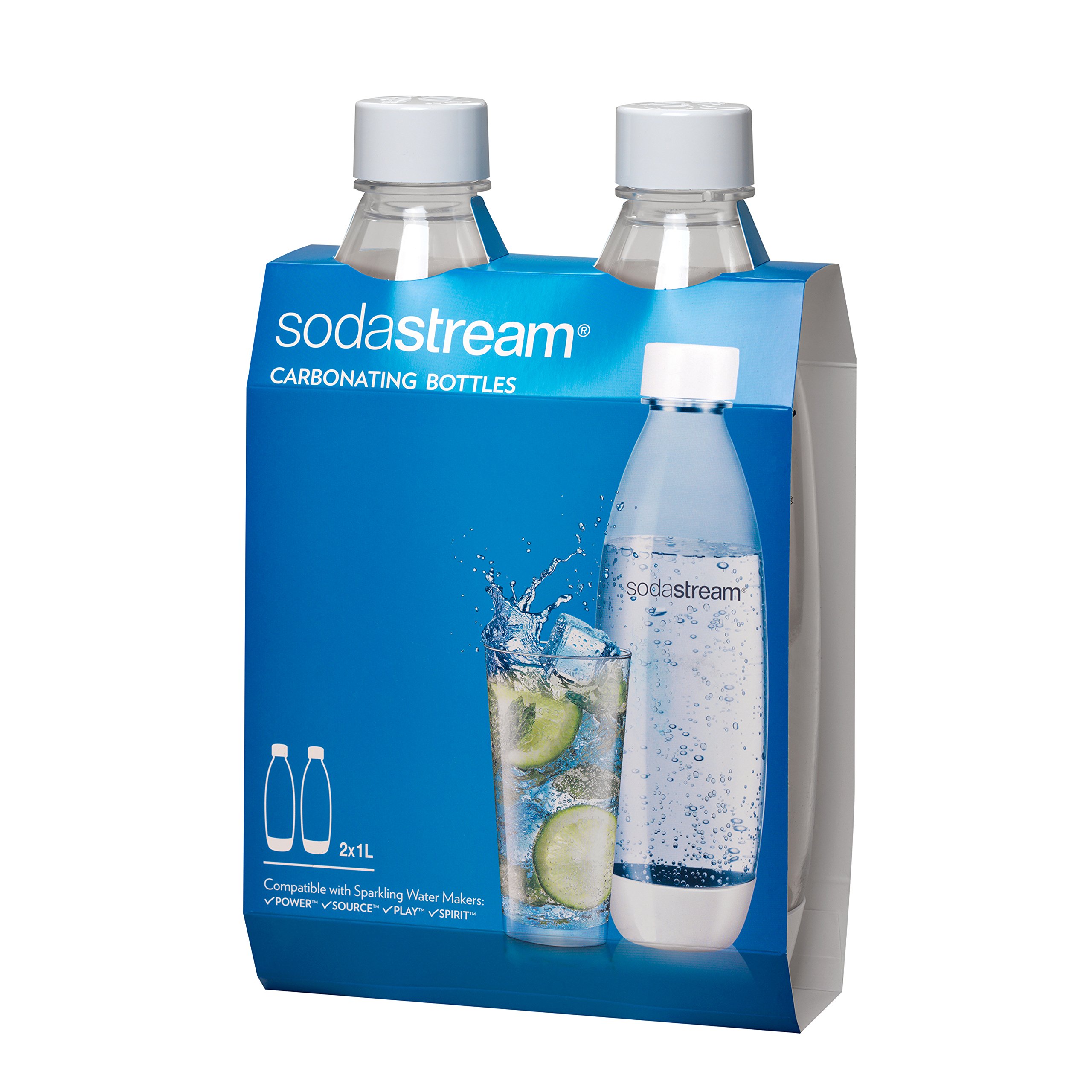 Foto 1 | Botellas de Carbonatación SodaStream 2 Botellas de 1 L C/U - Venta Internacional
