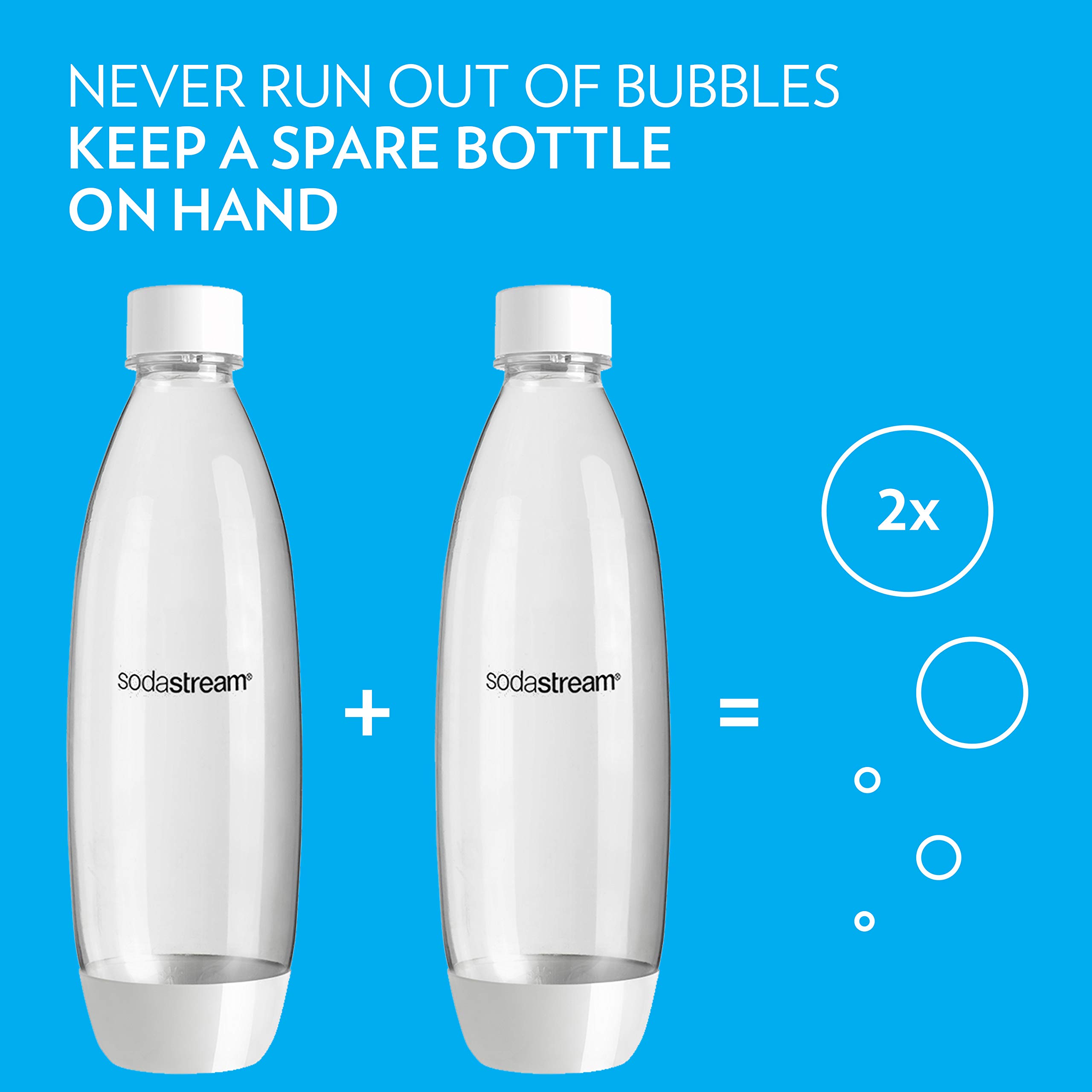 Foto 4 pulgar | Botellas de Carbonatación SodaStream 2 Botellas de 1 L C/U - Venta Internacional