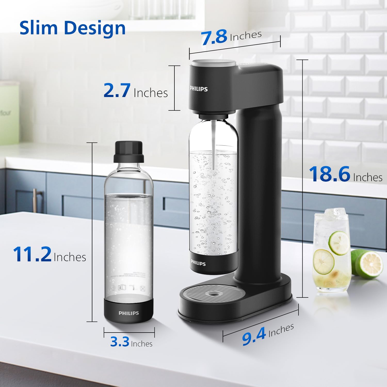Foto 5 pulgar | Soda Maker Philips Agua Con Gas Con Botella Carbonatada De 1 Litro - Venta Internacional.