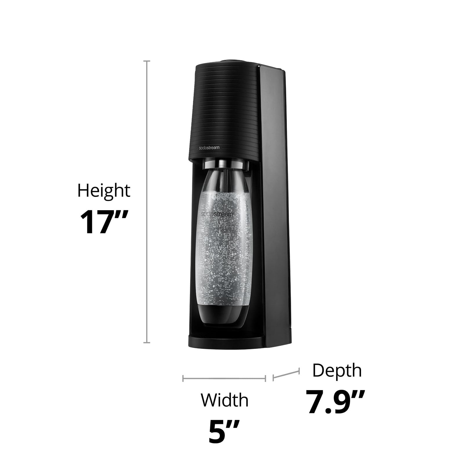 Foto 8 pulgar | Máquina Para Hacer Agua Con Gas Sodastream Terra Con Co2 Black - Venta Internacional.