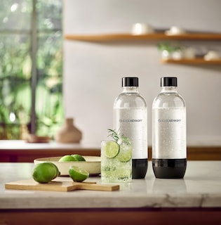 Foto 4 | Botellas De Carbonatación Sodastream De 1 Litro Negras (paquete Doble) - Venta Internacional.