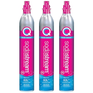 Foto 1 | Paquete De Carbonatación Sodastream Con 3 Cilindros De 60 L Color Rosa Cqc - Venta Internacional.