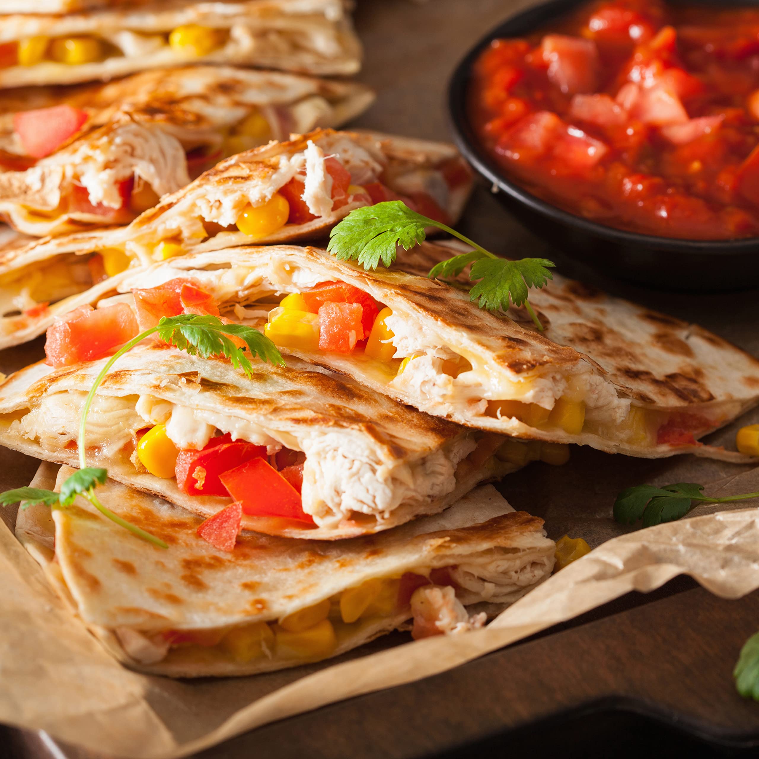 Foto 6 pulgar | Máquina para Hacer Quesadillas Nostalgia Taco Tuesday Deluxe 25 cm Roja - Venta Internacional