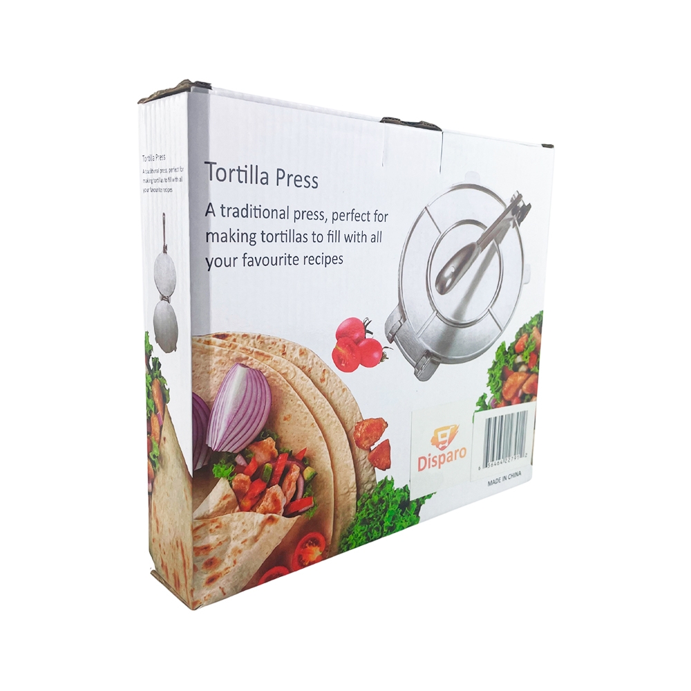 Foto 5 pulgar | Prensa Para Tortillas Patacones Fajitas Masa Kitchen 20 Cm, Acero - Venta Internacional.