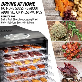 Foto 2 | Deshidratador de Alimentos Ivation de 9 Bandejas 600 W - Venta Internacional